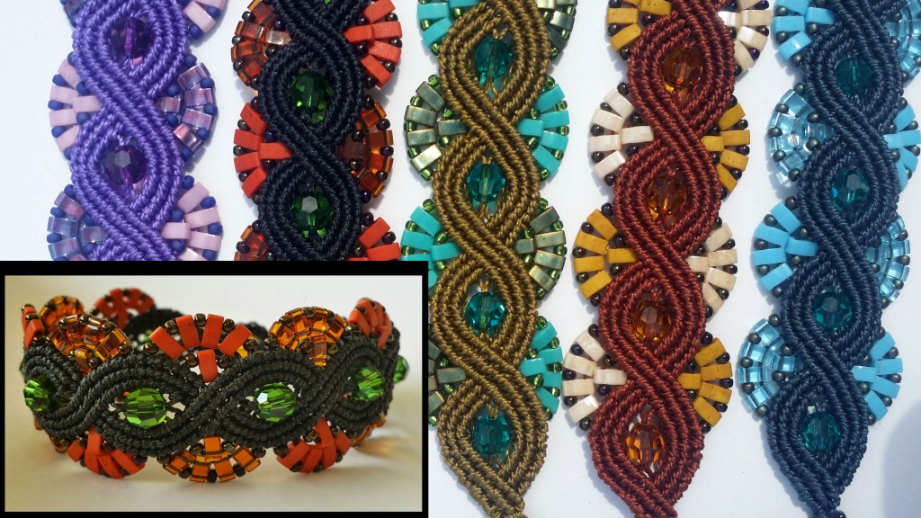 Debra Saucier Sunrise Bracelet Rocky Mountain Bead Society